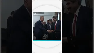 التقى الرئيس التركي رجب طيب أردوغان في بغداد ممثلي تركمان العراق