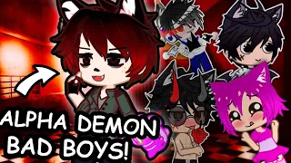 GACHA ALPHA DEMON BAD BOYS?! (Reacting to them, learning about them, and making one!)