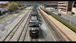 PA Railfan Trip, 2.1 (5/4/23): Altoona - NS Loaded Coal (200 cars!), Empty Coal, Manifest & Trash