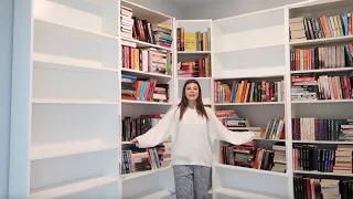 building & organizing my dream library