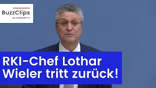 Corona-Mahner und RKI-Chef Wieler tritt zurück!