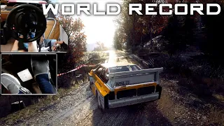 [World Record #20] Audi Quattro Group.B | T300RS TH8A Pedal Cam | DiRT Rally2.0  Cockpit