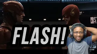 DCEU Flash Ezra Miller meets DCTV Flash - Reaction