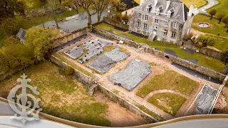 A HUGE Step Forward For The Walled GARDEN Renovation At The Chateau.