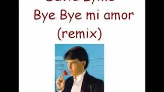 David Lyme-bye bye mi amor (remix)