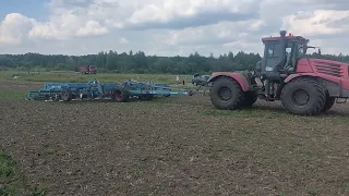 Культивация паров К 744 +Lemken Smaragd 10