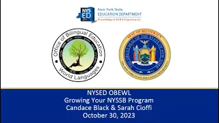 Growing Your NYSSB Program