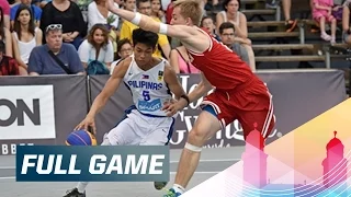 Philippines v Russia - Full Game - 2015 FIBA 3x3 U18 World Championships