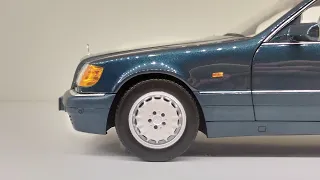 1:18 Mercedes-Benz S600 (w140) 1997 by Norev