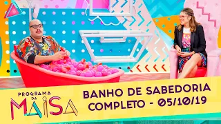 Banho de Sabedoria | Programa da Maisa (05/10/19