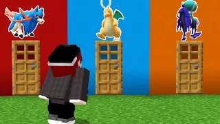 Escolha a Porta Certa no Minecraft Pixelmon