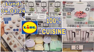 ARRIVAGES LIDL DU LUNDI 04.03.24 100% CUISINE #silvercrest #lidl #nouveautéslidl #lidlarrivages