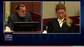 Johnny Depp Makes Amber laugh in court referring she's fat