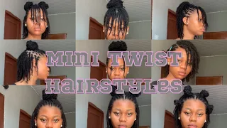 9 Quick Mini Twist Hairstyles | Natural Hair