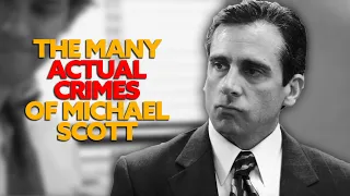 michael scott committing actual crimes for 10 minutes straight | The Office US | Comedy Bites