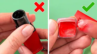 Unusual Ways to Use Cosmetic Products || Empty Makeup Hacks by 5-Minute DECOR!