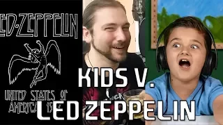 KIDS V. LED ZEPPELIN | Mike The Music Snob Reacts