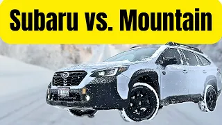 Can My Subaru Outback Wilderness Climb a Ski Mountain?