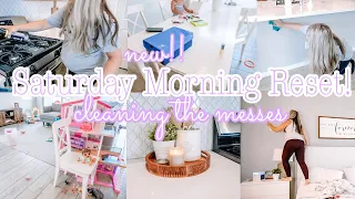 SATURDAY MORING RESET!! || CLEAN WITH ME || CLEANING MOTIVATION || CLEANING VIDEOS