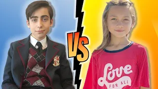 Aidan Gallagher VS Maya Le Clark Transformation ★ 2021