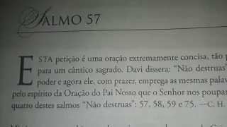 Salmo 57 | O tesouro de Davi | Charles H. Spurgeon