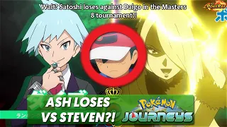 ASH LOSES TO STEVEN IN MASTERS 8 & DRAGON MASTER CYNTHIA REVEALED?! THIS IS MAD! - Pokémon Journeys