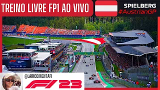 F1 2023 TREINO LIVRE 1 AUSTRIA AO VIVO | GP SPIELBERG FP1 LIVE | GRAND PRIX 2023 TL1