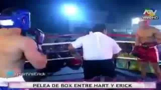 COMBATE 16/10/14 MARIO HART vs ERICK SABATER PELEA DE BOX COMPLETO