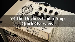 Victory V4 The Duchess Guitar Amp – Overview Video
