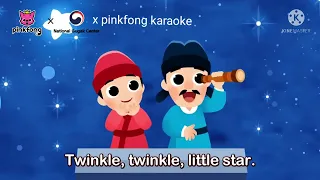 twinkle twinkle little star 🎤 | karaoke reason | for little kid sing | pinkfong karaoke for children