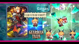 GIRGAS the Fire Dragon Boy! - Guardian Tales