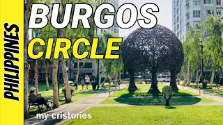 Burgos Circle Forbes Town BGC - 4K Virtual Walking Tour