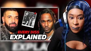 Drake Vs Kendrick Lamar Deep Dive | The 100% Full Story Explained | This Blew My Mind😲