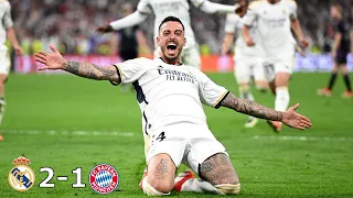 Real Madrid vs Bayern Munich 2-1 Highlights UCL (08/05/2024)