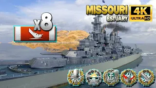 Battleship Missouri: One man navy - World of Warships