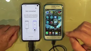 Samsung Smart Switch -  transfer files to Galaxy S10