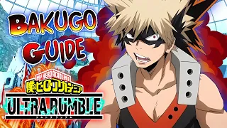 The Ultimate Bakugo Guide For My Hero Ultra Rumble