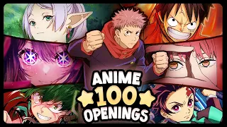 GUESS THE ANIME OPENING [VERY EASY - VERY HARD] 100 OPENINGS