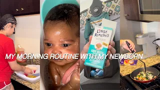 MY MORNING ROUTINE WITH MY NEWBORN| TIPS + TRICKS & BEST NEWBORN PRODUCTS