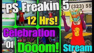 Welcome To My 12hrs PS5 Celebration Of Dooom Stream - Gta 5 Online