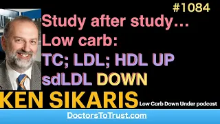 KEN SIKARIS e’ | Study after study…Low carb: TC; LDL; HDL UP. sdLDL DOWN