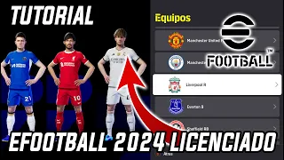 EFOOTBALL 2024 TOTALMENTE LICENCIADO ONLINE!!! TUTORIAL!!!