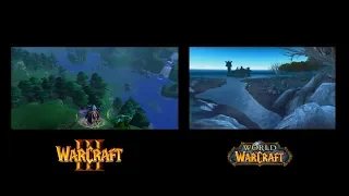 Места из Warcraft III в World of Warcraft (Кампания Нежити)