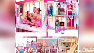 💙Barbie princess doll house💙Bedroom decore❣Elsa And Frozen Room decore💓Barbie dream house