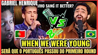 GABRIEL HENRIQUE (BRAZIL 🇧🇷) VS FERNANDO DANIEL (PORTUGAL 🇵🇹) QUEM VOCÊ PREFERE ? REACTION