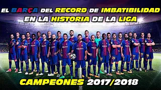 El BARÇA del 🏅 RECORD de IMBATIBILIDAD en la LIGA 🏆