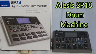 Alesis SR18 Drum Machine review, "Initial impressions".  #alesissr18drummachinereview