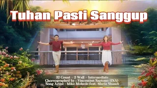 Tuhan Pasti Sanggup | Intermediate Line Dance - Demo by : Amare Nafiri