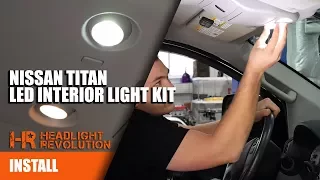 2003 - 2015 Nissan Titan Brightest LED Interior Bulb Upgrade Install | Headlight Revolution