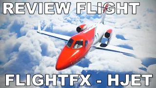 FlightFX HondaJet (HJet) | Full Flight Review | Burning Blue Design | Microsoft Flight Simulator